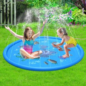Jardin d’Eau Magique🌊 Tapis de Jet d'Eau pour Enfants