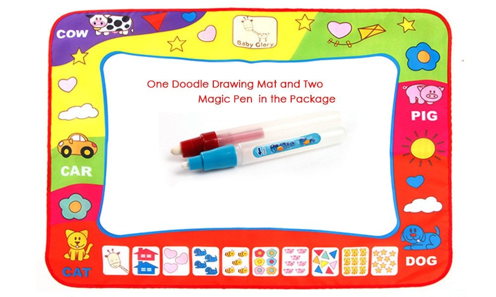 Tapis de Dessin Magique à l'Eau pour Enfants  | Jeu Créatif et Éducatif | Cadeau de Noël Idéal