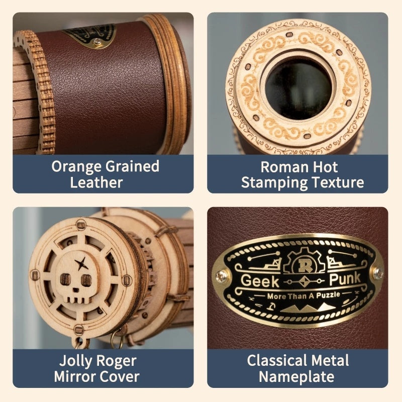 Puzzle 3D en Bois à Monter – Jouet Éducatif pour Enfants