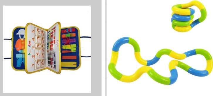 Livre d'Activités et Tableau Sensoriel
