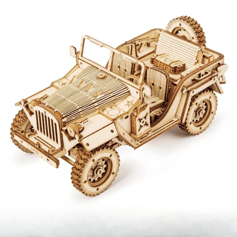 Robotime Puzzle 3D en Bois - Locomotive Prime Steam Express