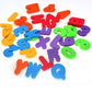 Jouets de Bain en Lettres et Chiffres - Outil d'Éveil pour Enfants