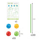 Kit de Construction de Fort en Perles pour Enfants - Jeu de Tente Créatif et Modulable