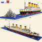 Puzzle building blocks Titanic
