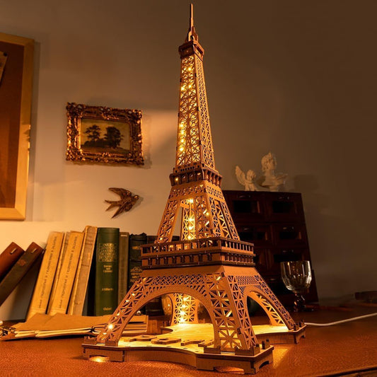 Rolife La Nuit de la Tour Eiffel – Puzzle en bois lumineux »