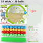 Kit de Construction de Fort en Perles pour Enfants - Jeu de Tente Créatif et Modulable