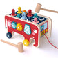 Banc à Marteler Montessori en Bois - Jouet Éducatif et Musical pour Tout-Petits"