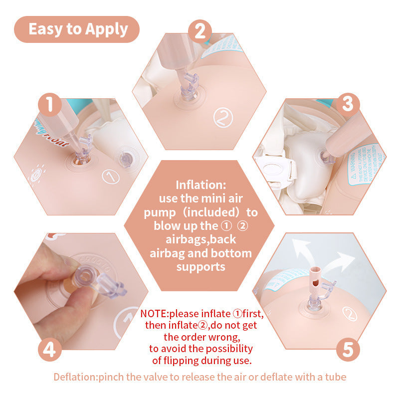 "Bouée Gonflable Cygne pour Bébé avec Protection Solaire – Certifiée CE"